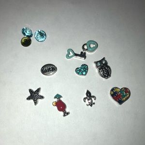Lot of 11 Origami owl charms
